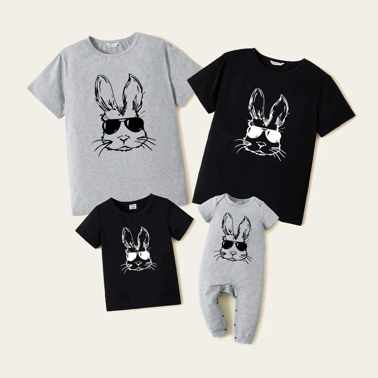 matching bunny tops