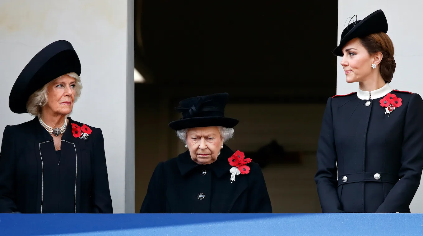 Kate Middleton, Camilla, Queen, Remembrance Day