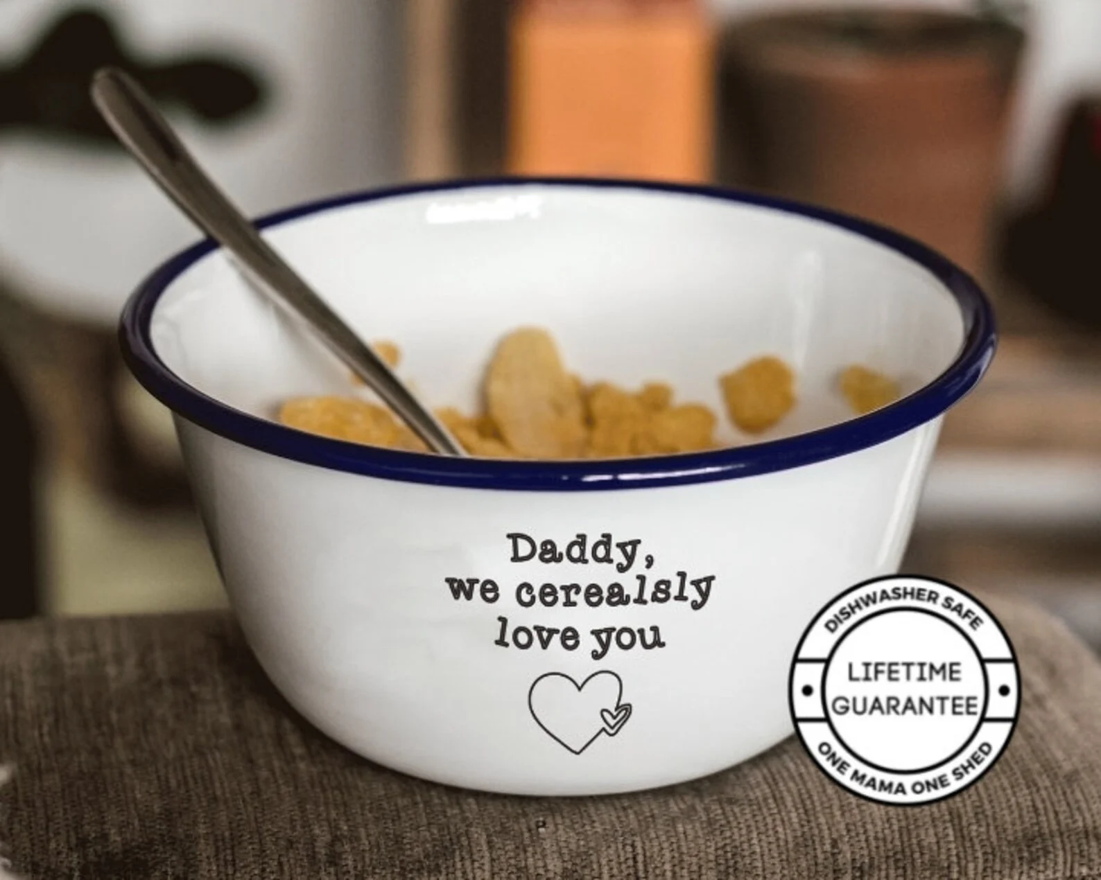 'Cereal-sly Best Dad Ever' Bowl