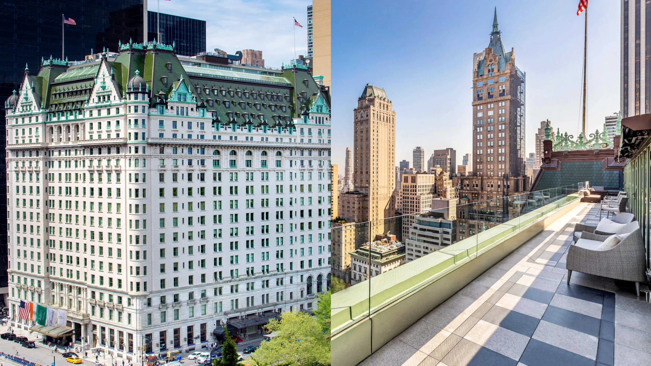 Plaza Hotel penthouse view