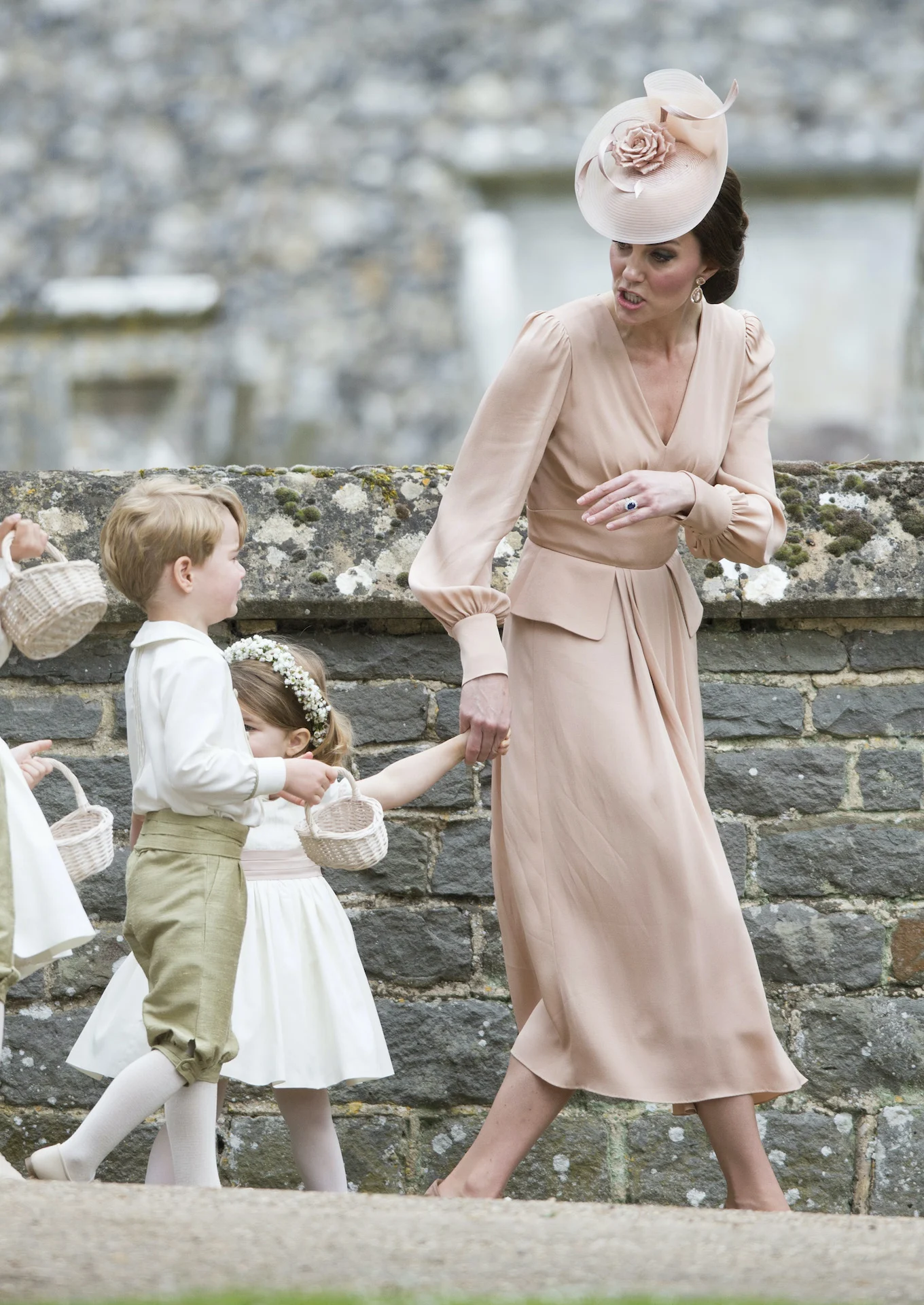 Prince George and Kate Middleton